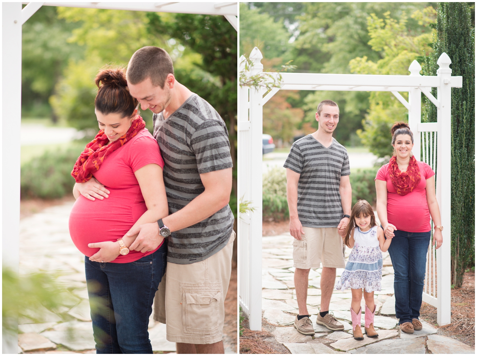 dare seaford virginia backyard waterfront maternity pictures