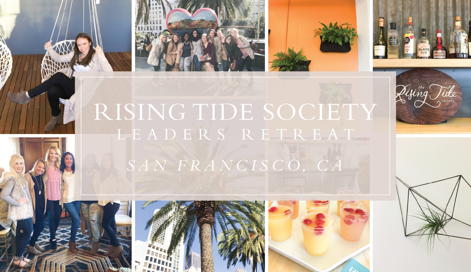 rising tide society honeybook leaders retreat in san francisco