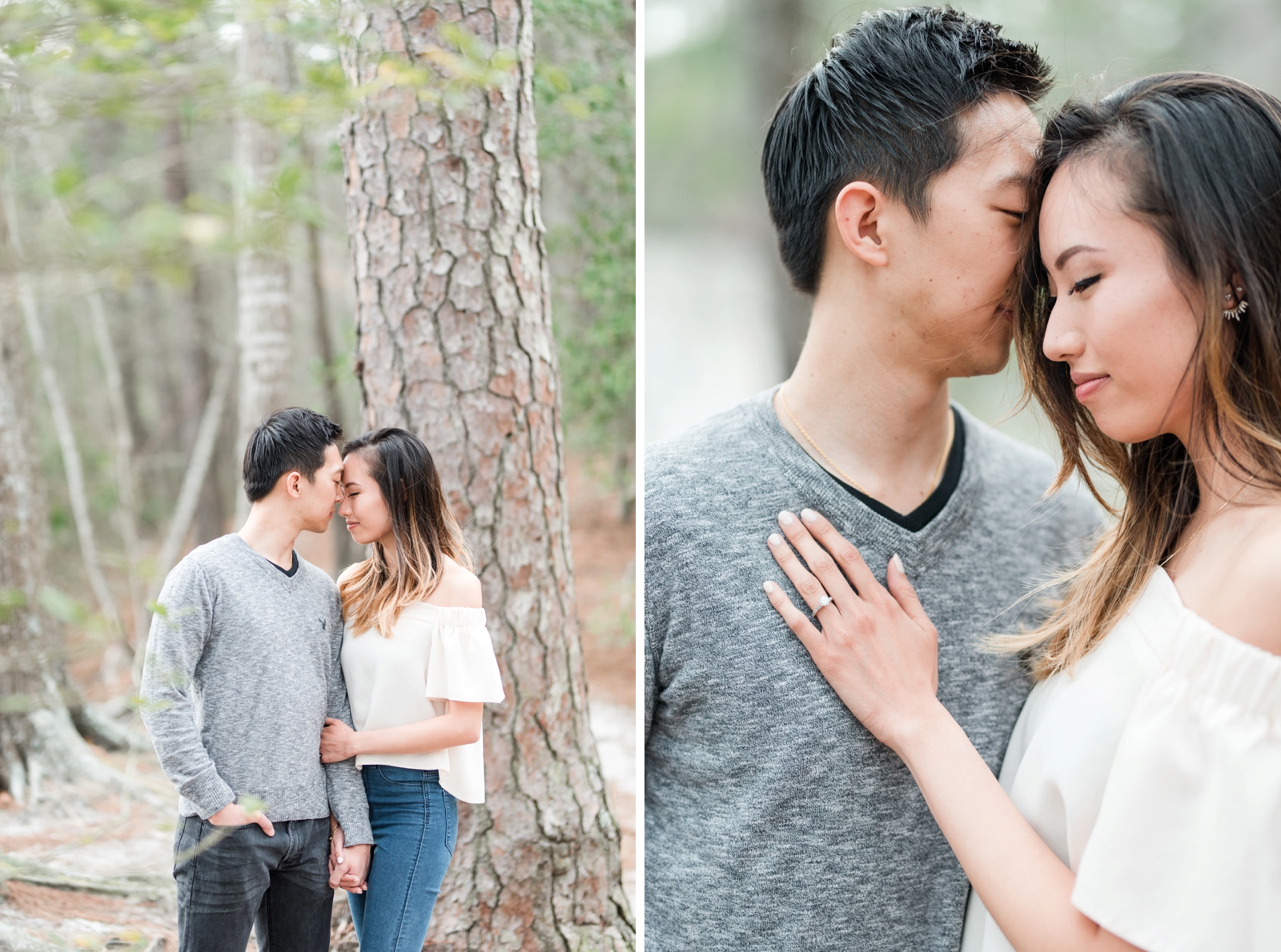 virginia beach oceanfront and first landing fun engagement session by virginia wedding photographer