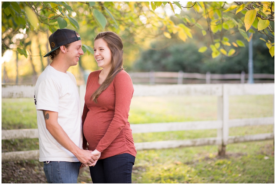 Yorktown Virginia Couples Maternity Photography