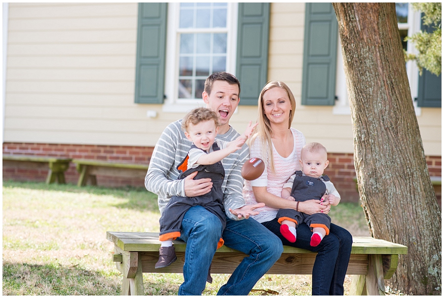 Yorktown Virginia Family Portrait Photography