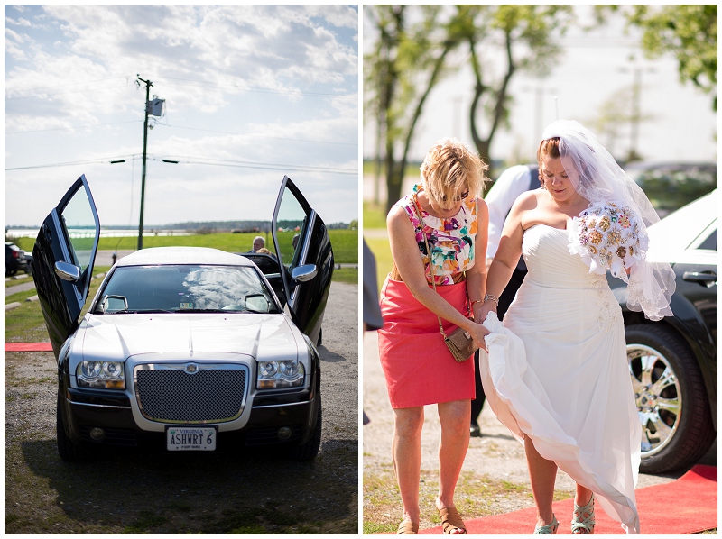 poquoson waterfront yacht club wedding beach blue sea glass