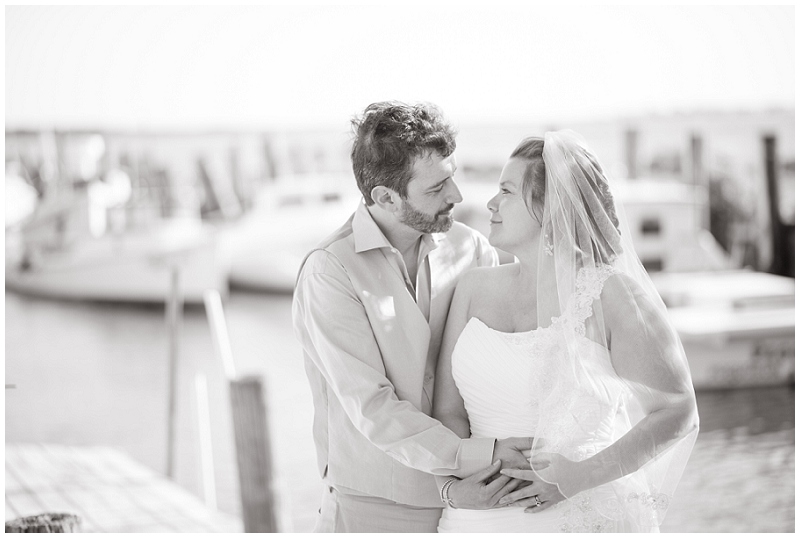 poquoson waterfront yacht club wedding beach blue sea glass