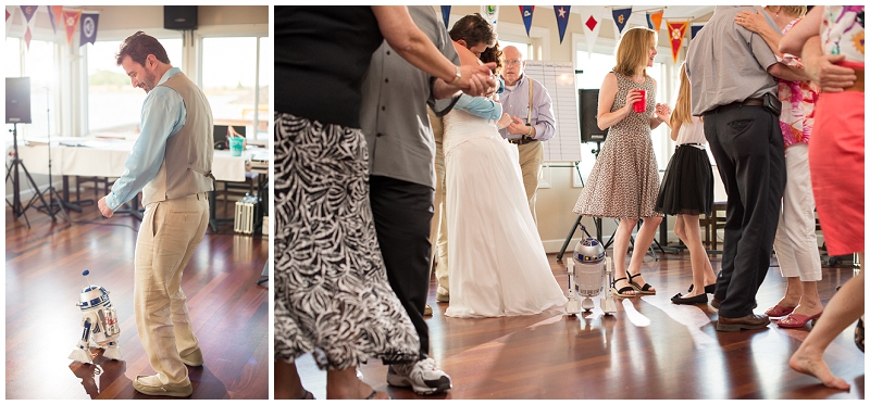 poquoson waterfront yacht club wedding beach blue sea glass