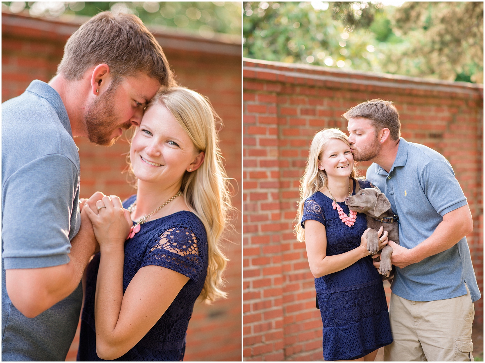 dare yorktown beach hogge silver lab puppy engagement pictures