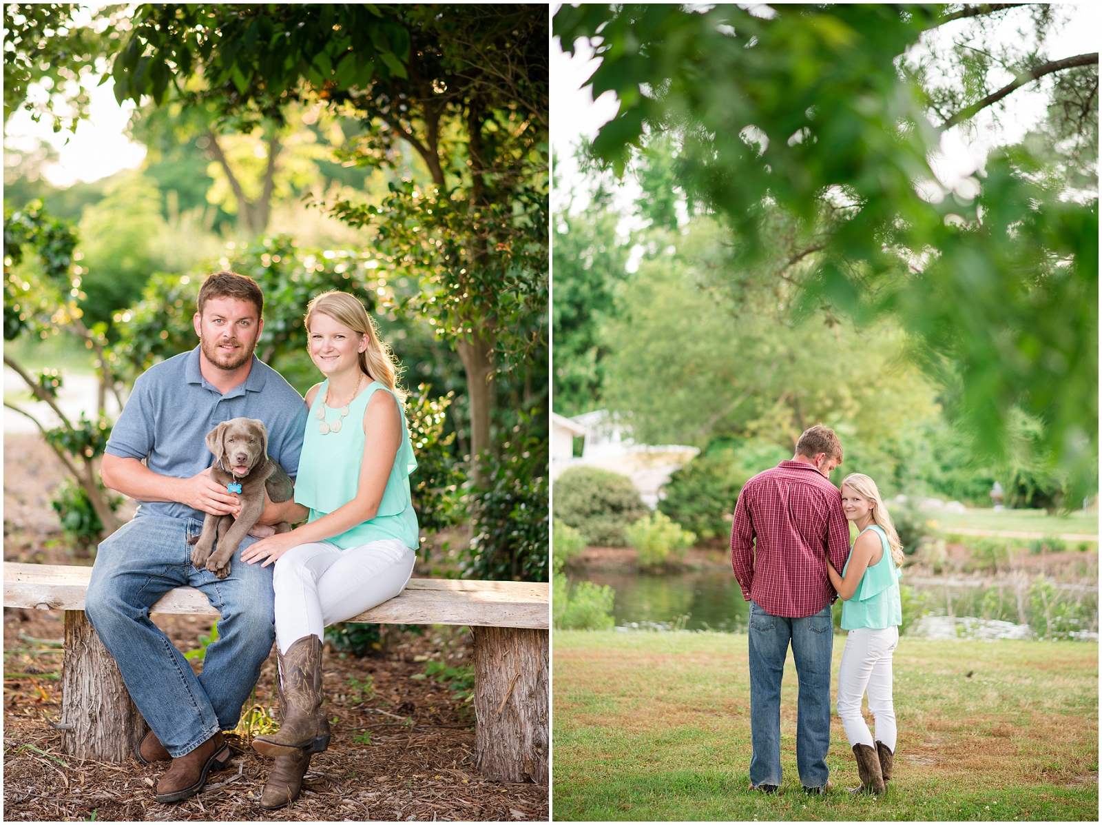dare yorktown beach hogge silver lab puppy engagement pictures