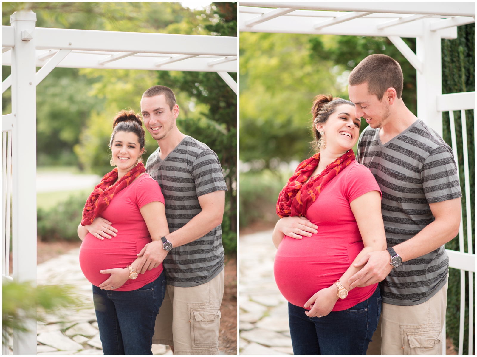 dare seaford virginia backyard waterfront maternity pictures