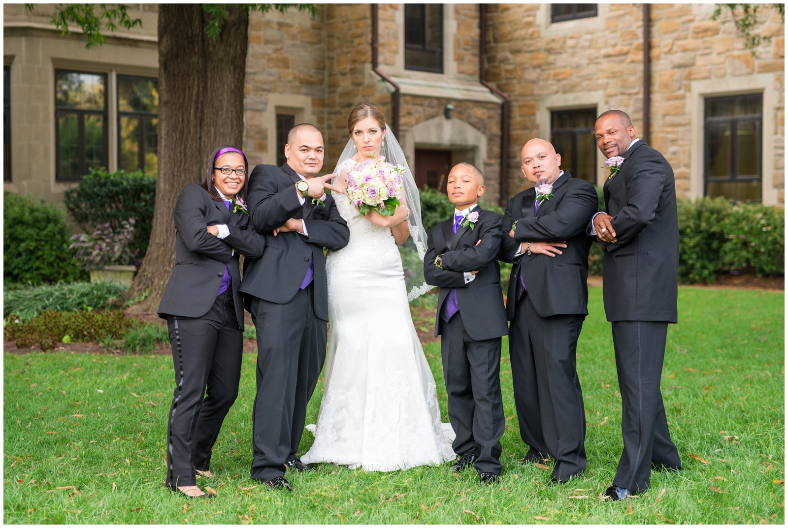 purple and silver harrison opera house first lutheran church ghent norfolk virginia wedding