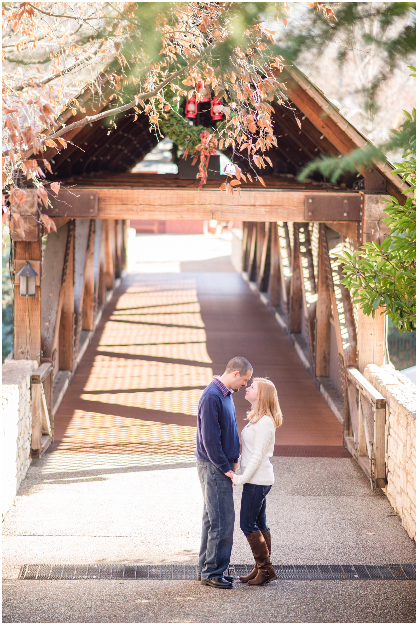 Kelly \u0026 Preston | Busch Gardens ChristmasTown Engagements | Virginia Wedding  Photographer | Audrey Rose Photography, image size:1600x2390