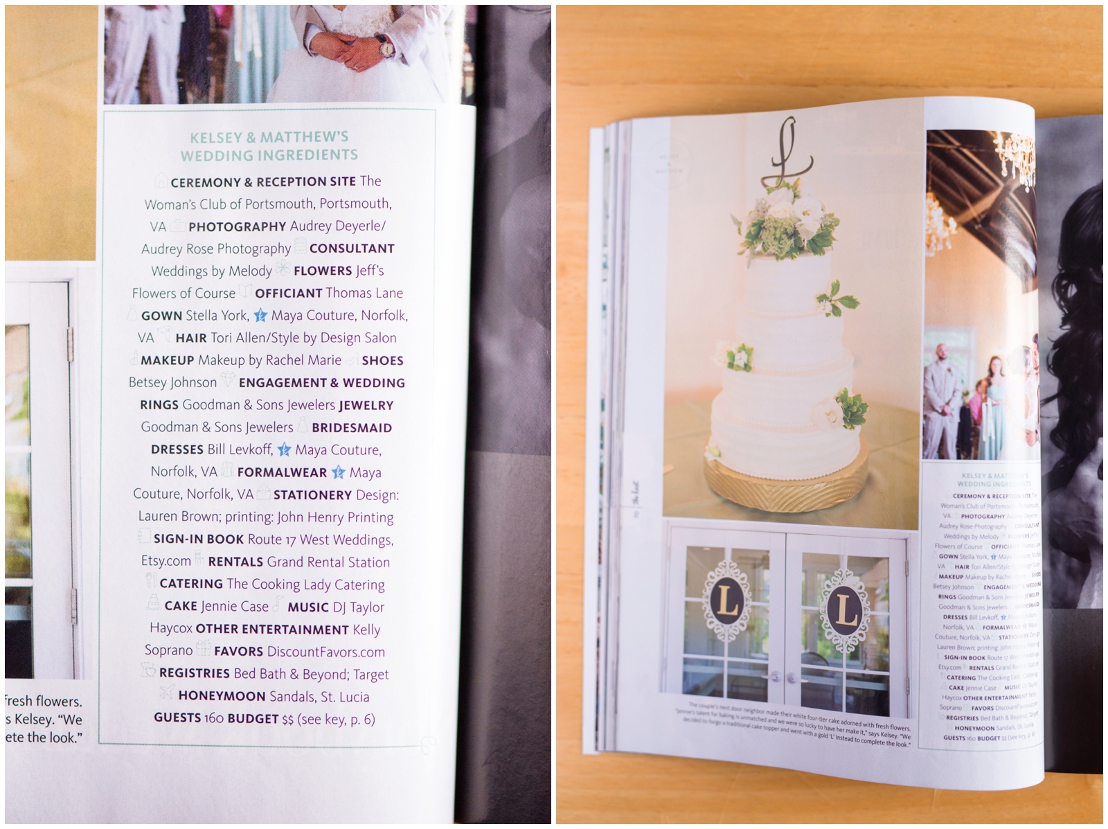 wedding photography print feature knot va md dc magazine