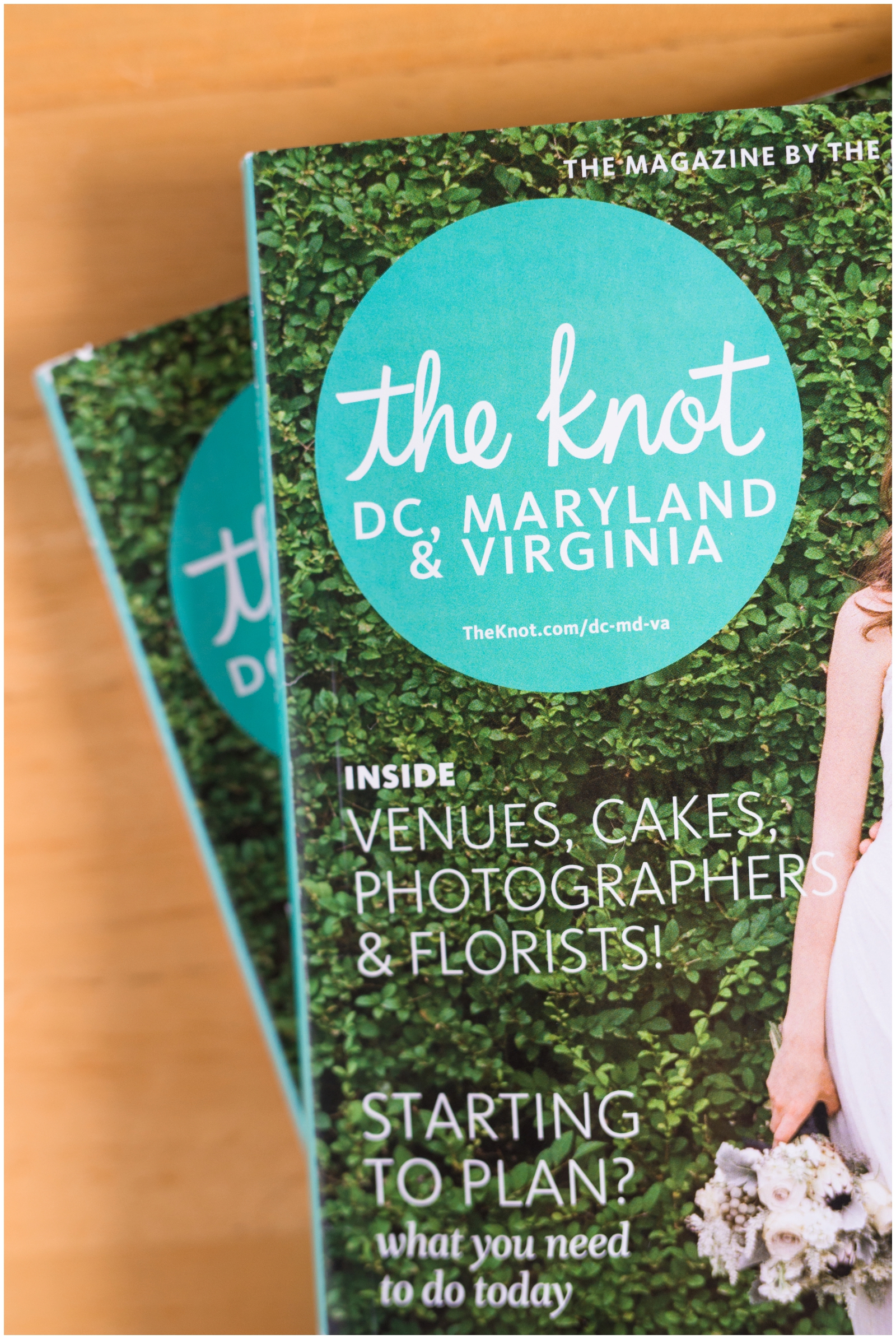 wedding photography print feature knot va md dc magazine