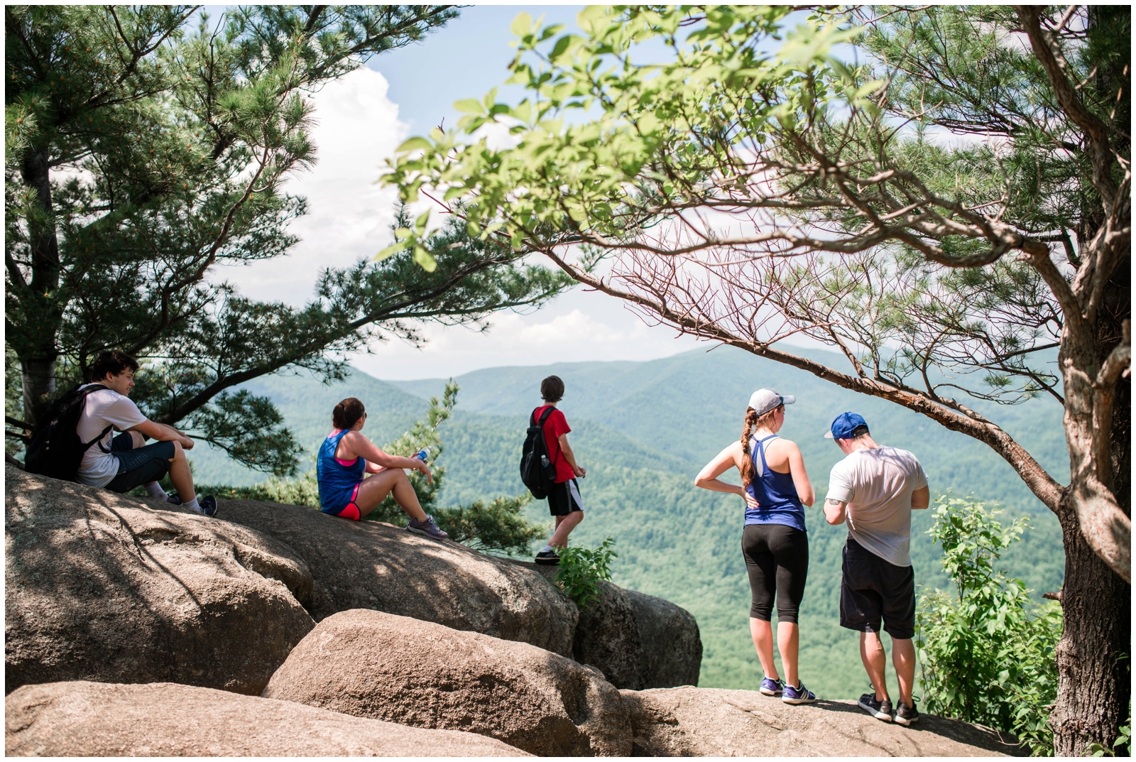 old rag mountain hike shenandoah park rock climb summit view virginia