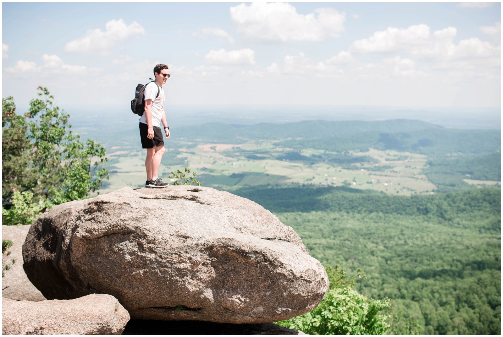 old rag mountain hike shenandoah park rock climb summit view virginia