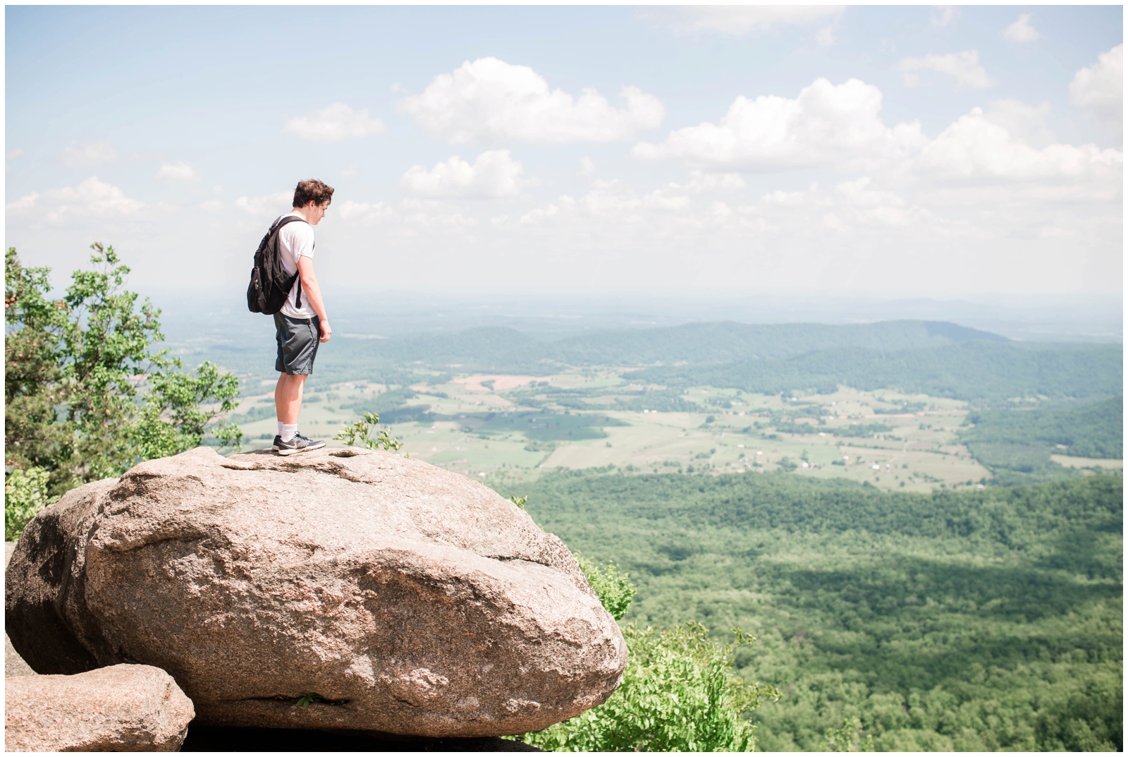 old rag mountain hike shenandoah park rock climb summit view virginia