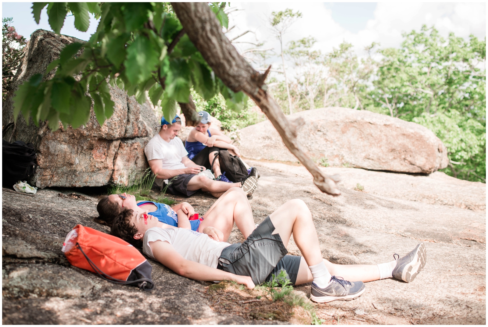 old rag mountain hike shenandoah park rock climb summit view virginia