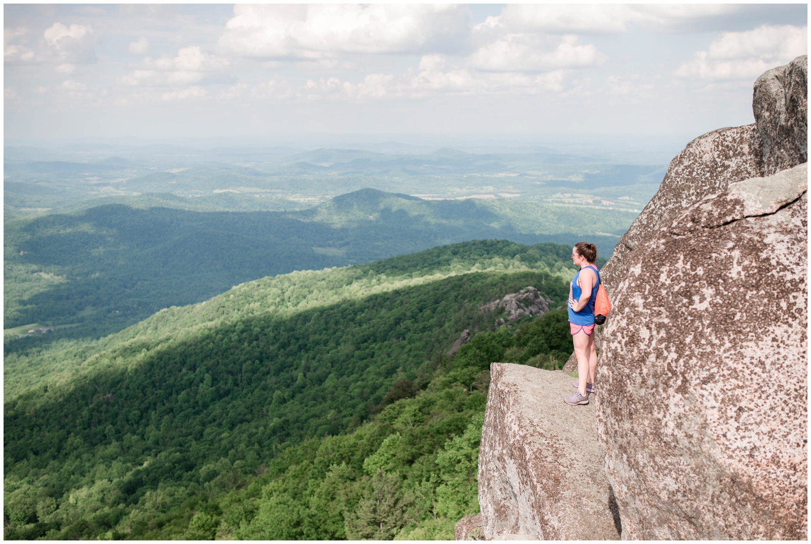 old rag mountain hike shenandoah park rock climb summit view virginia