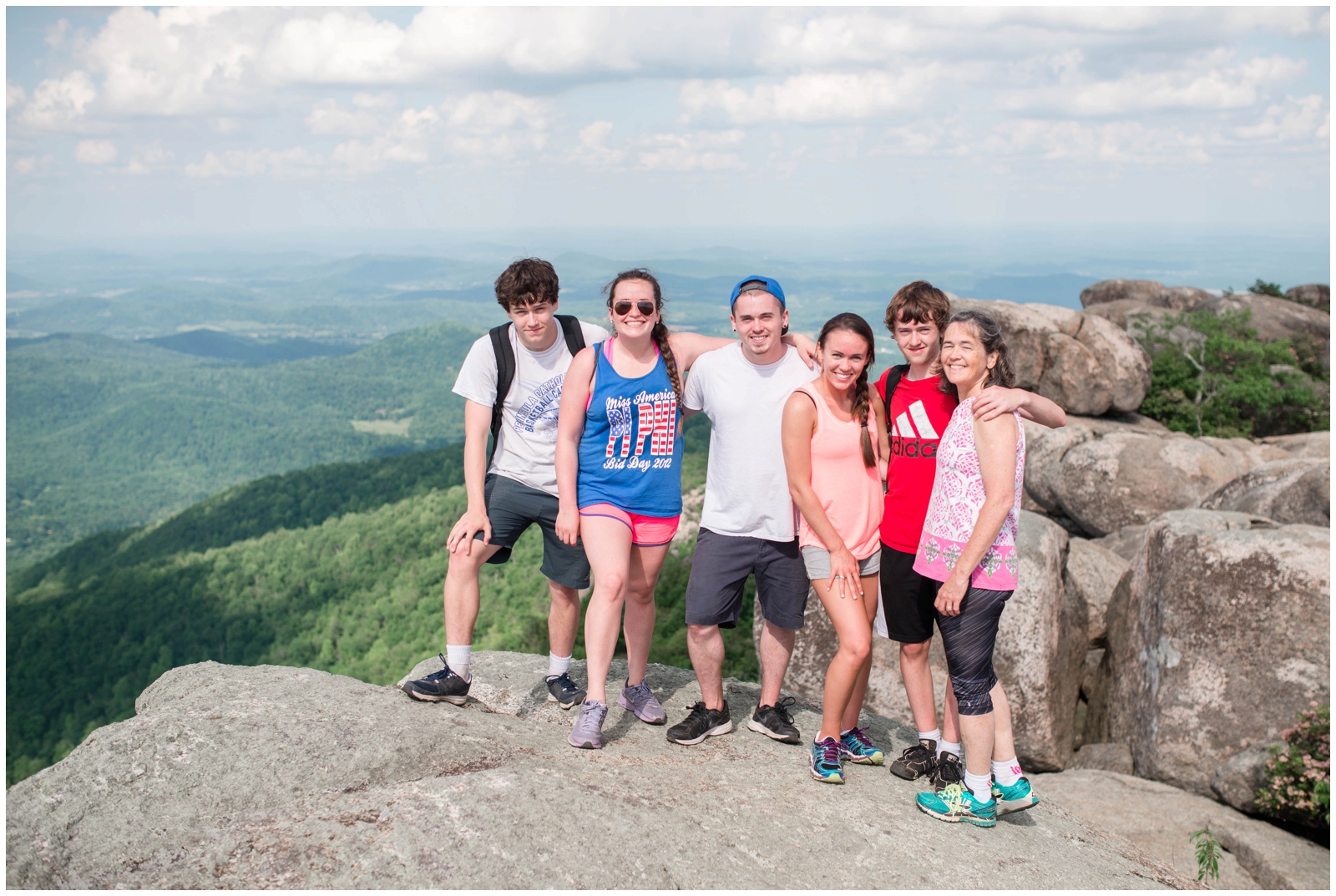 old rag mountain hike shenandoah park rock climb summit view virginia