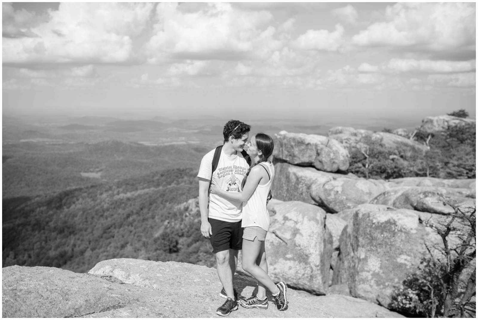 old rag mountain hike shenandoah park rock climb summit view virginia