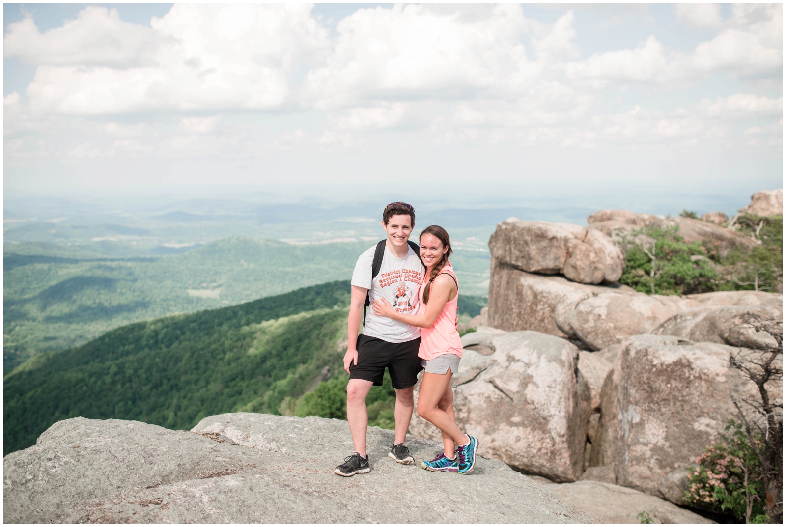 old rag mountain hike shenandoah park rock climb summit view virginia