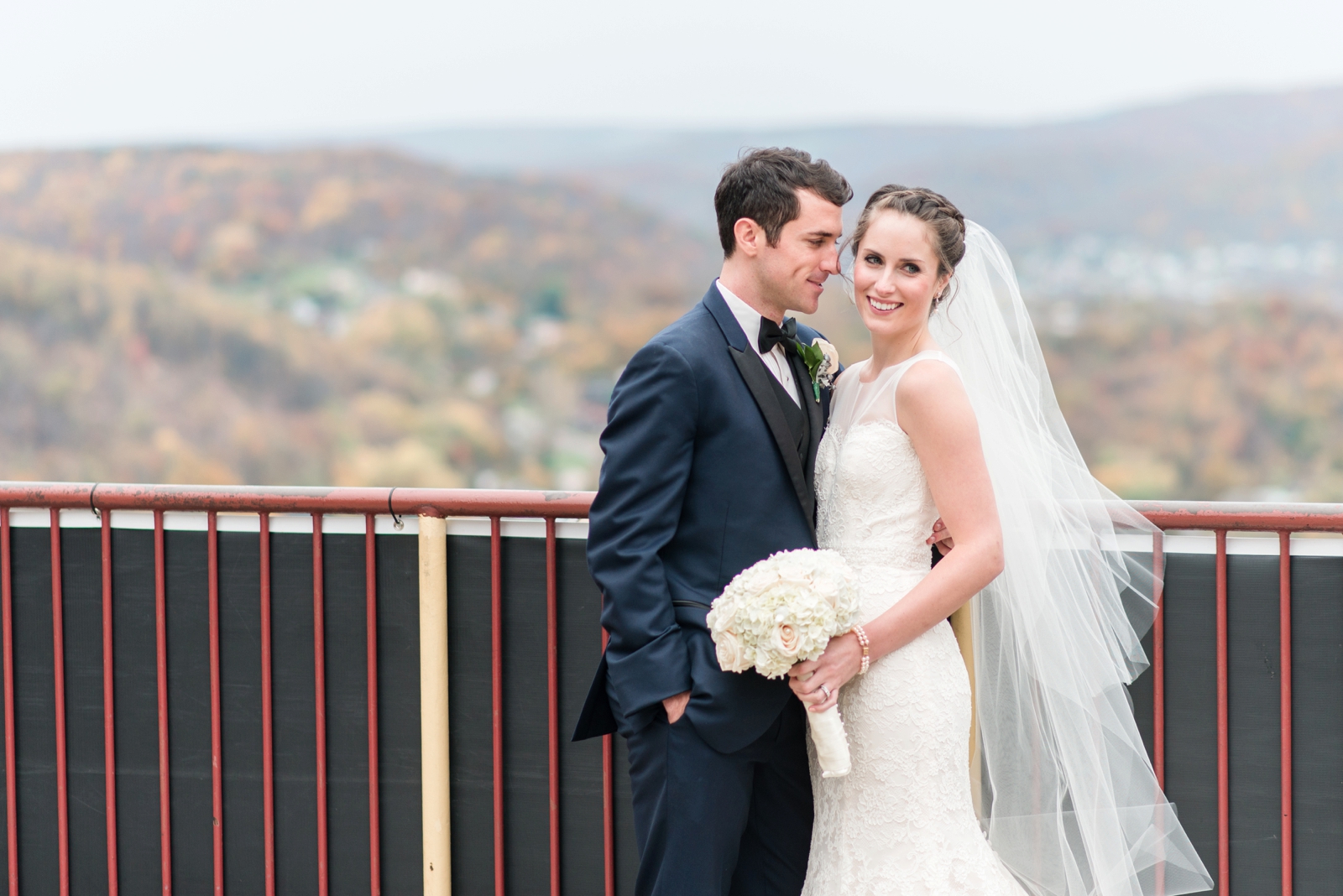 fall johnstown pennsylvania wedding sunnehanna country club