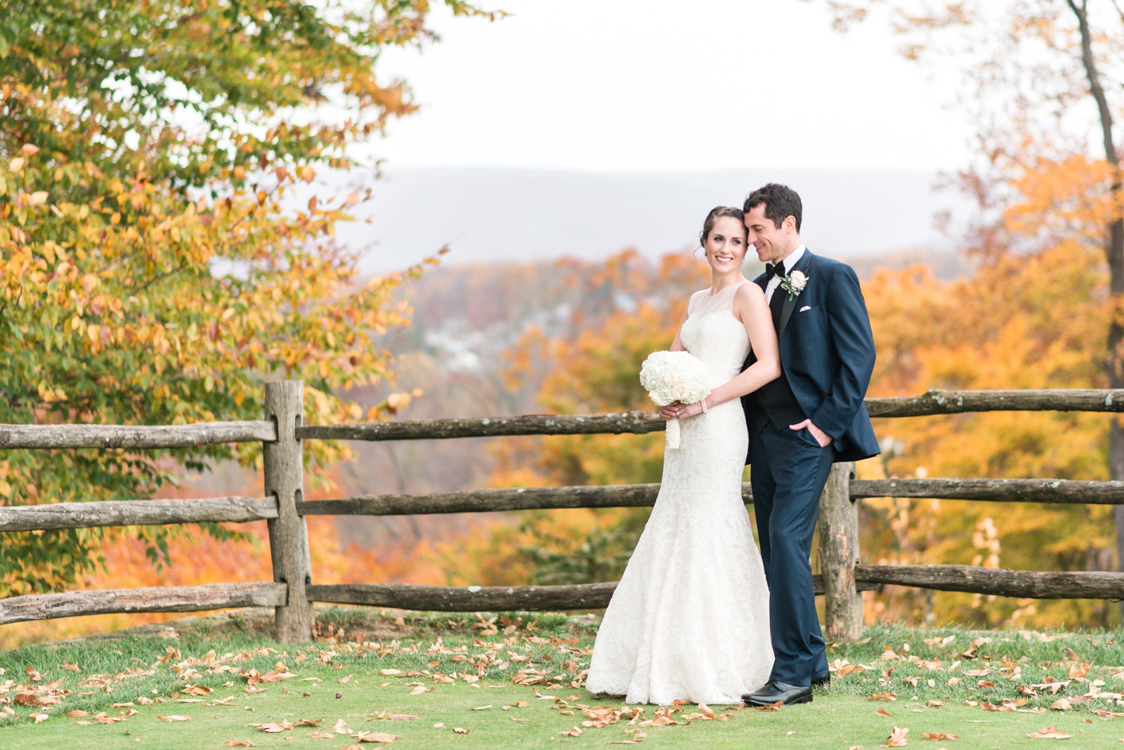 fall johnstown pennsylvania wedding sunnehanna country club