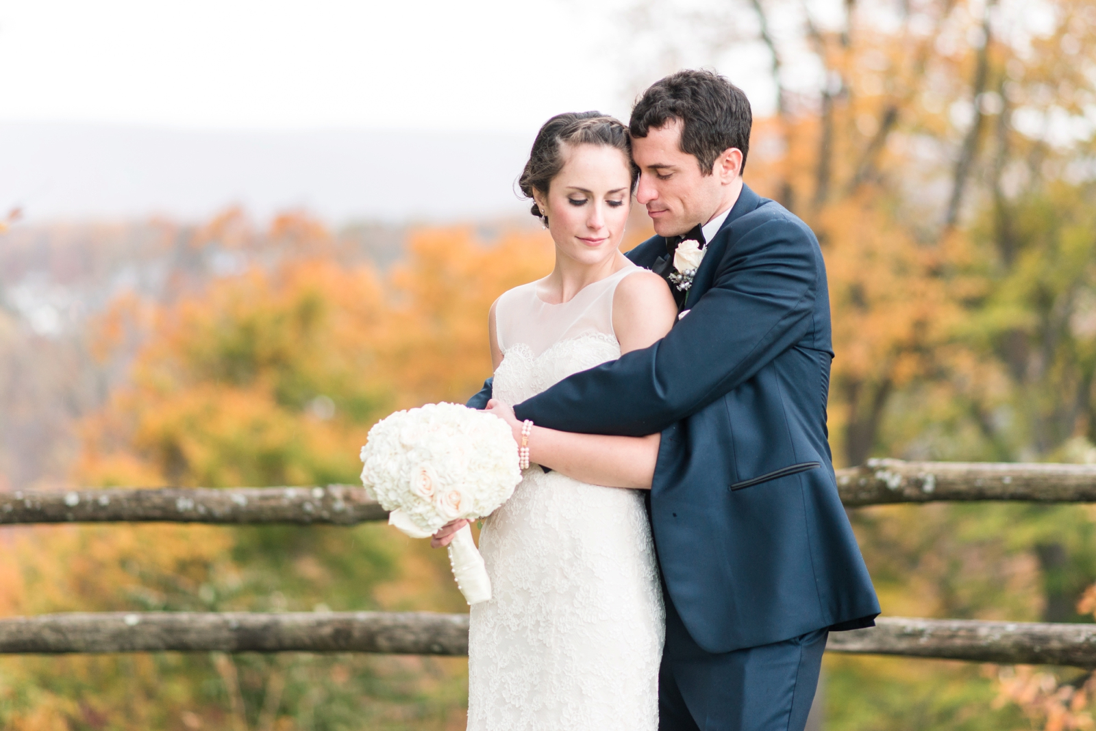 fall johnstown pennsylvania wedding sunnehanna country club