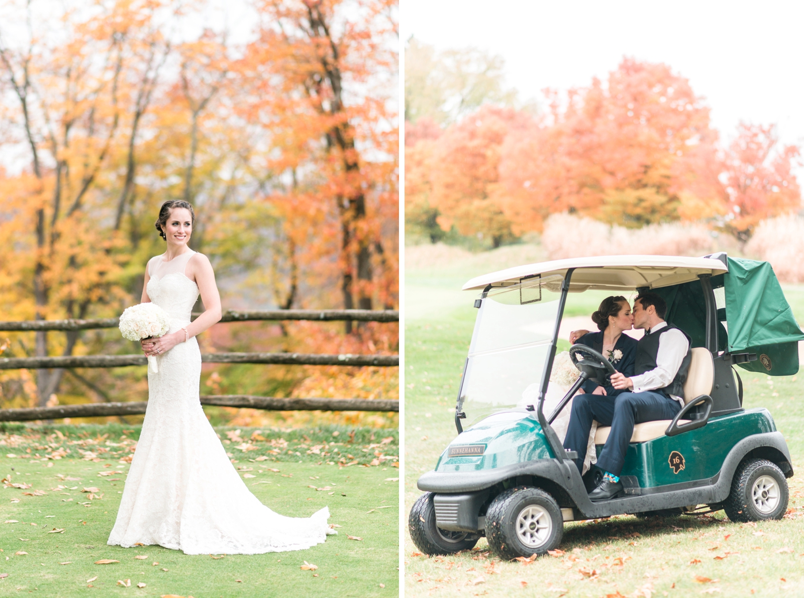 fall johnstown pennsylvania wedding sunnehanna country club