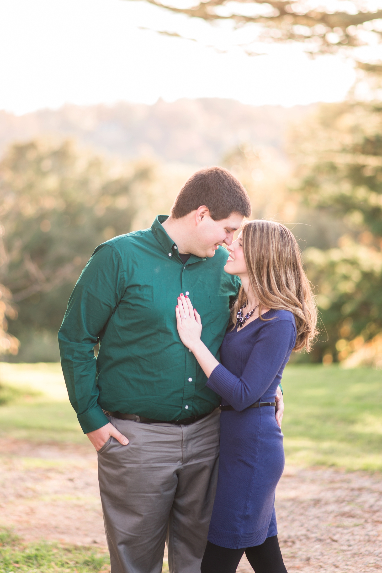 maymont richmond virginia fall engagement session by va wedding photographer