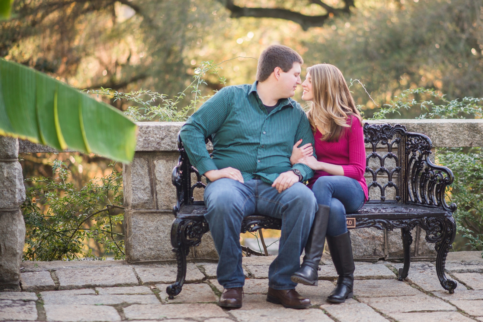 maymont richmond virginia fall engagement session by va wedding photographer