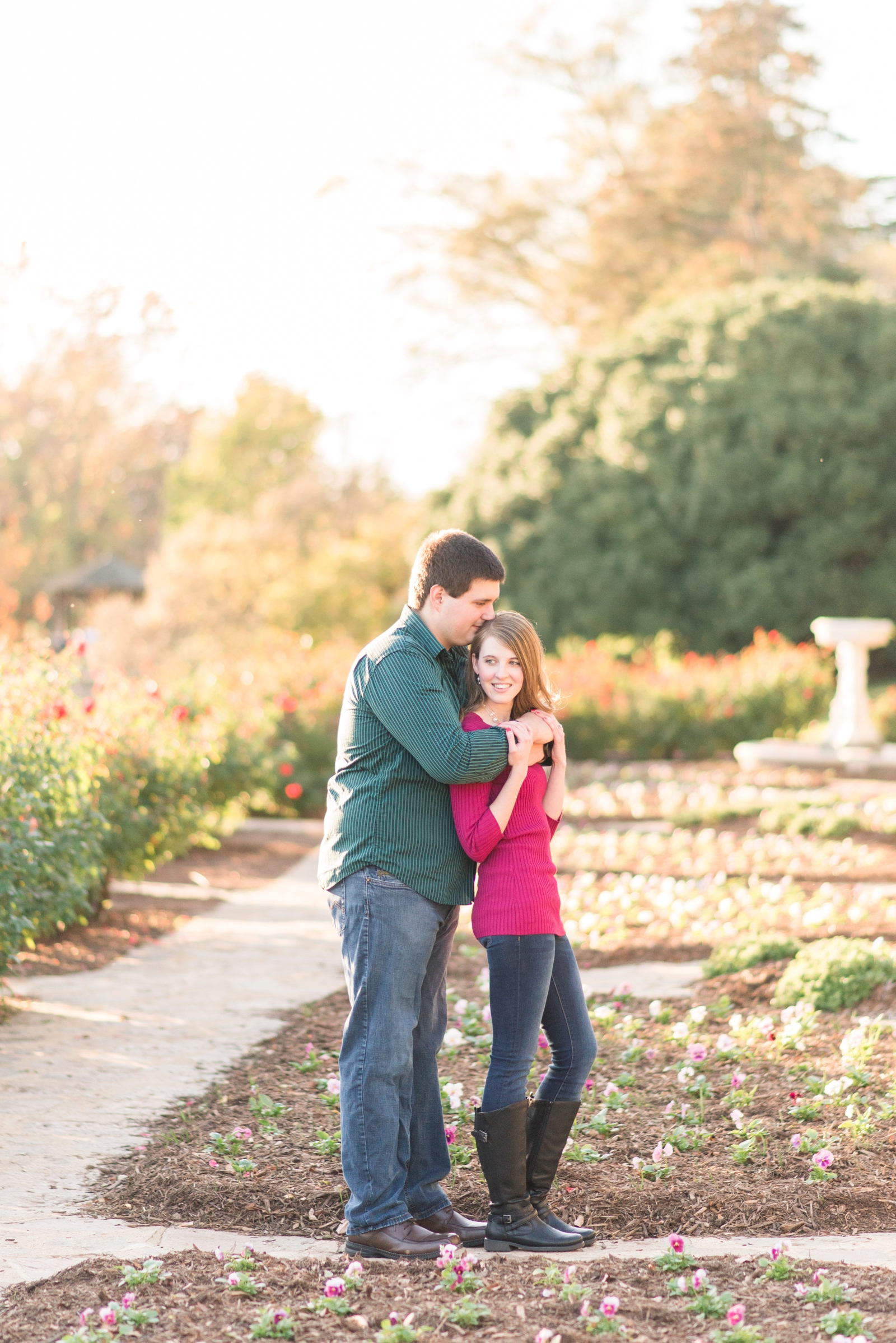 maymont richmond virginia fall engagement session by va wedding photographer