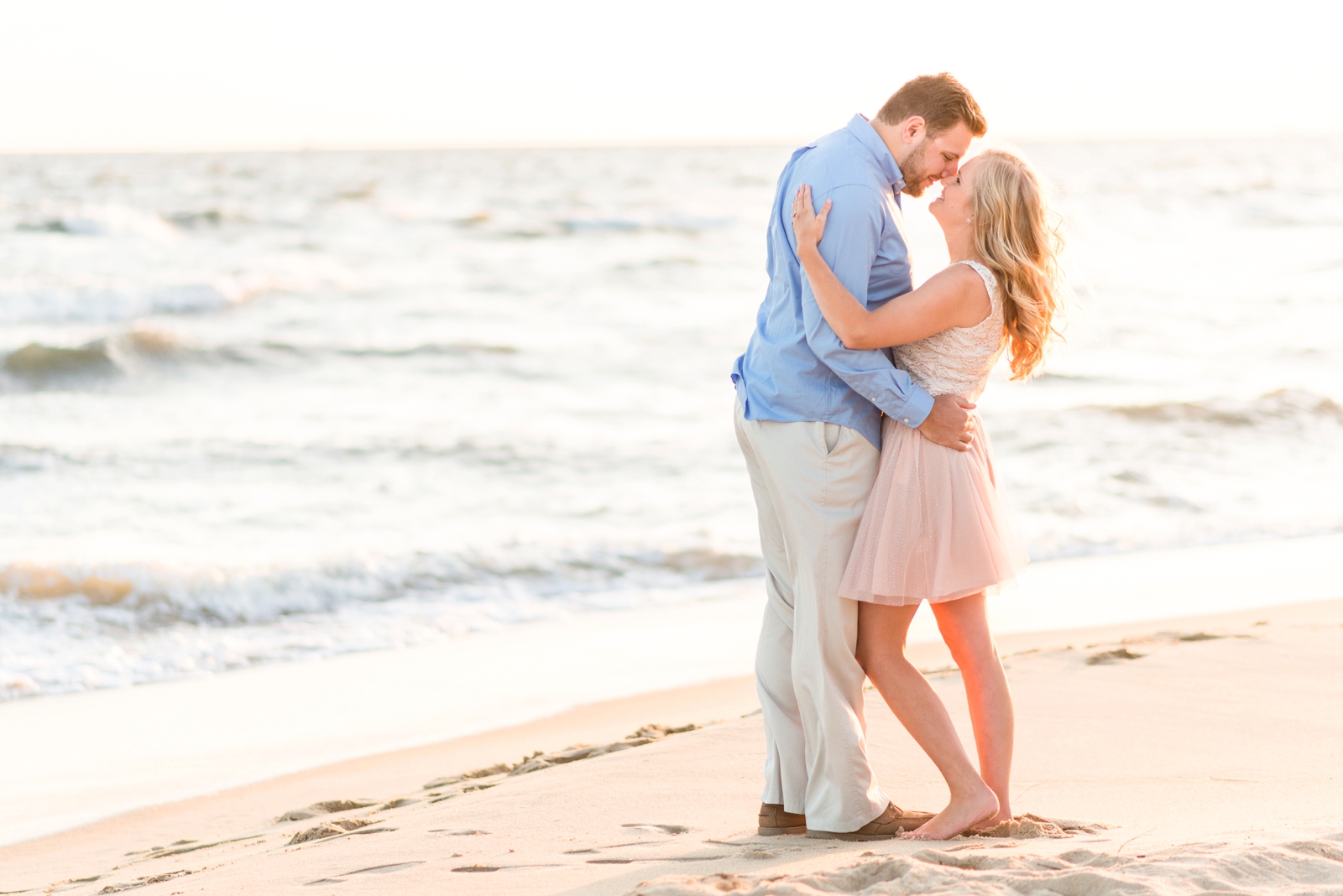 ODU football player and cheerleader stadium engagement session in norfolk virginia