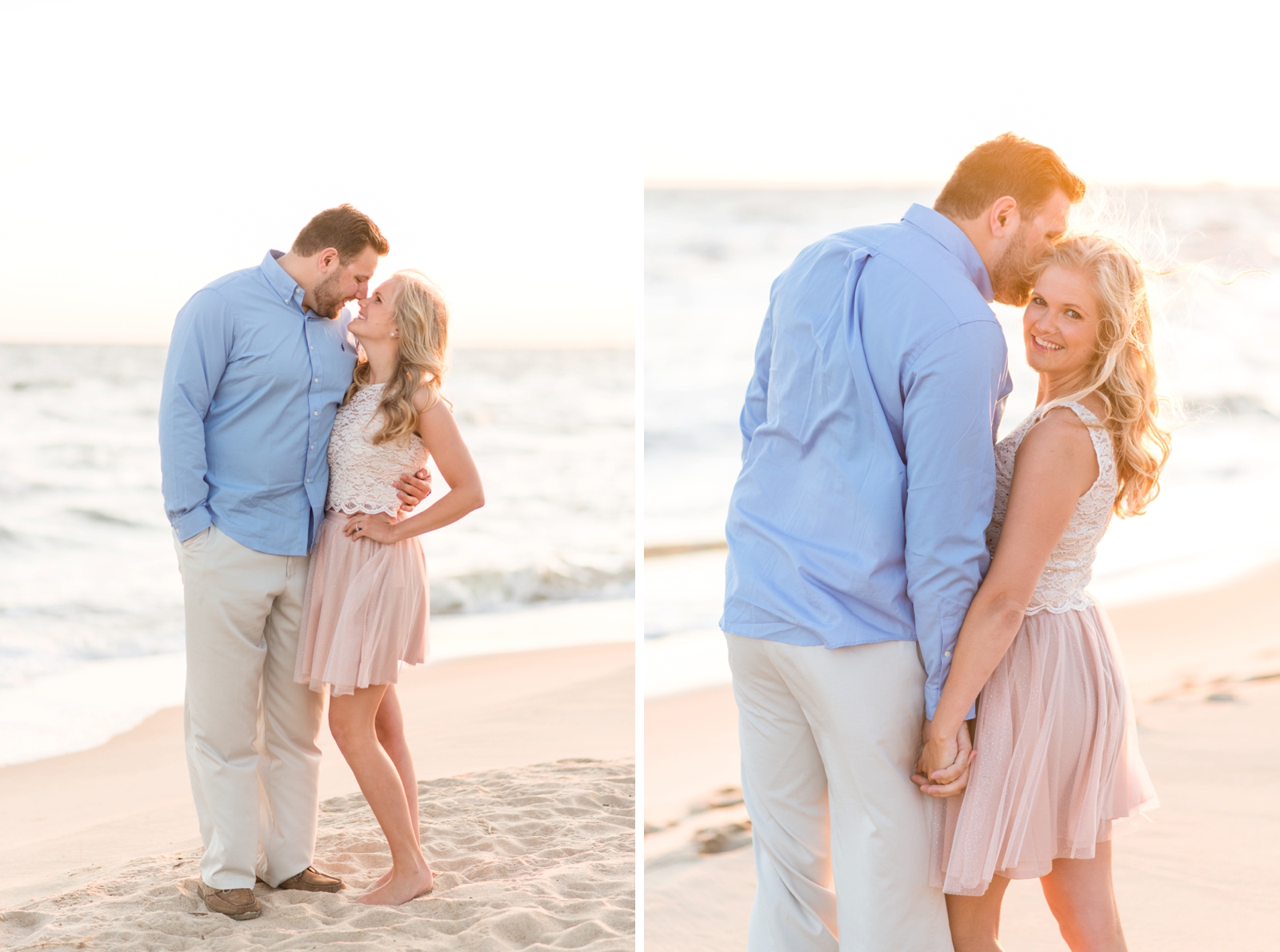 ODU football player and cheerleader stadium engagement session in norfolk virginia