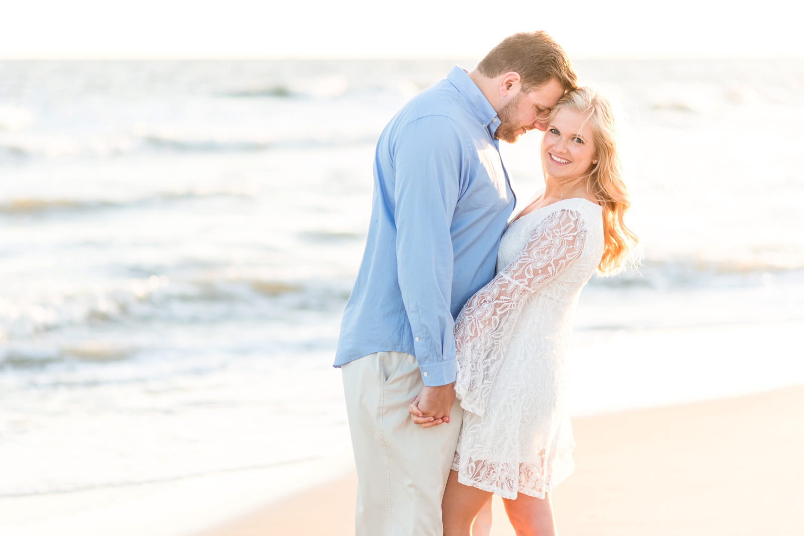 ODU football player and cheerleader stadium engagement session in norfolk virginia