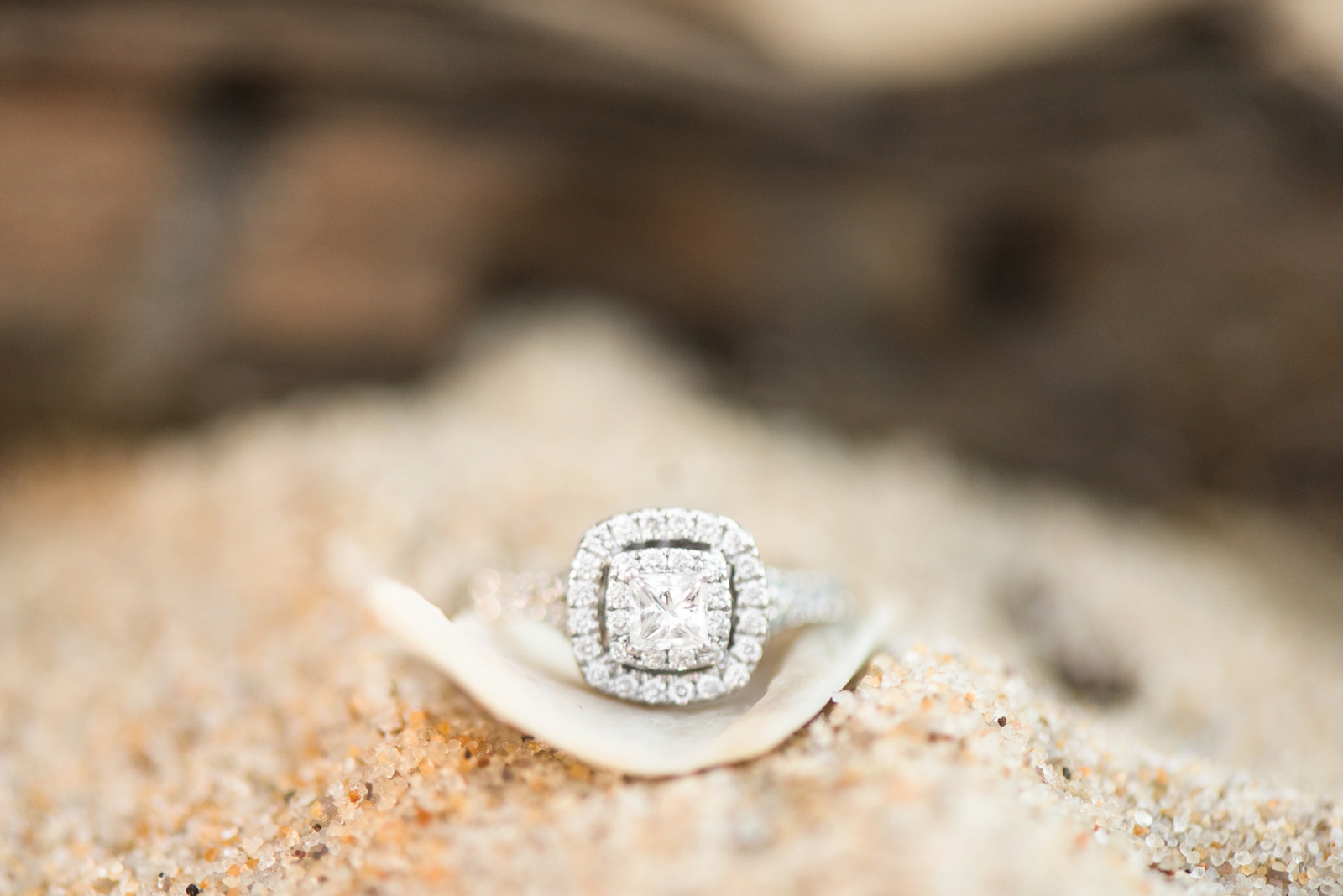 ODU football player and cheerleader stadium engagement session in norfolk virginia