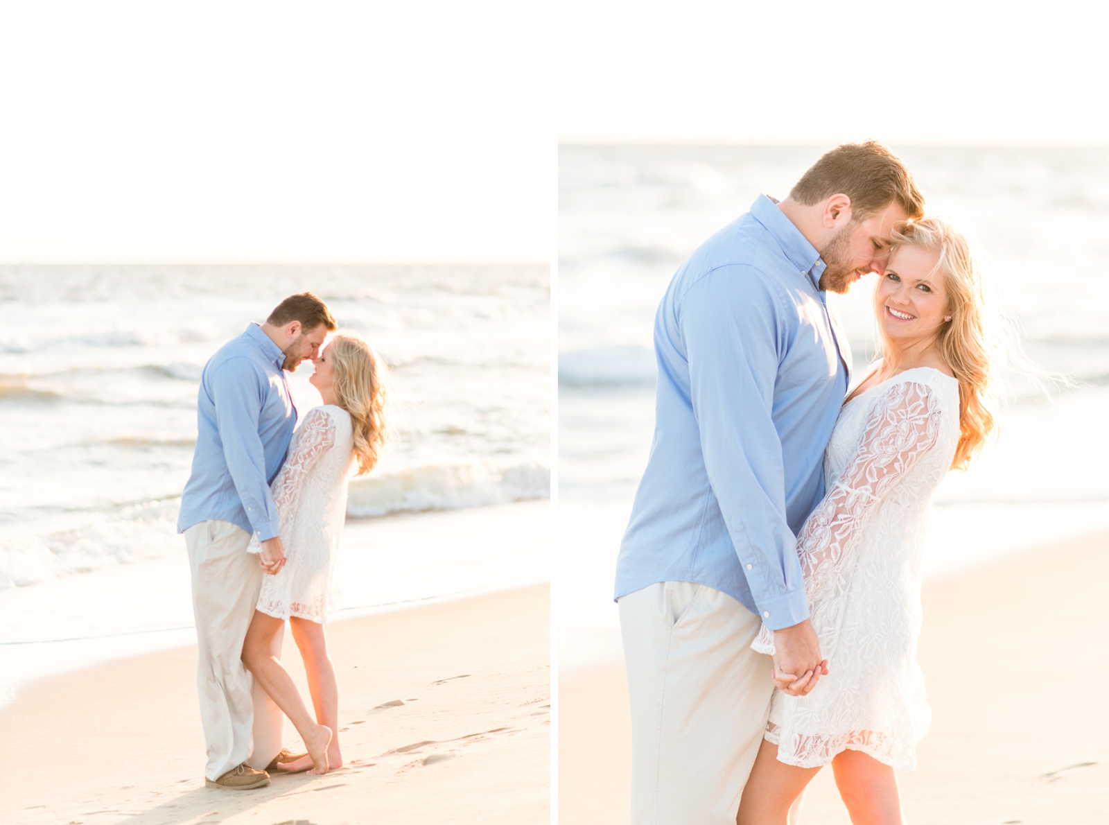 ODU football player and cheerleader stadium engagement session in norfolk virginia