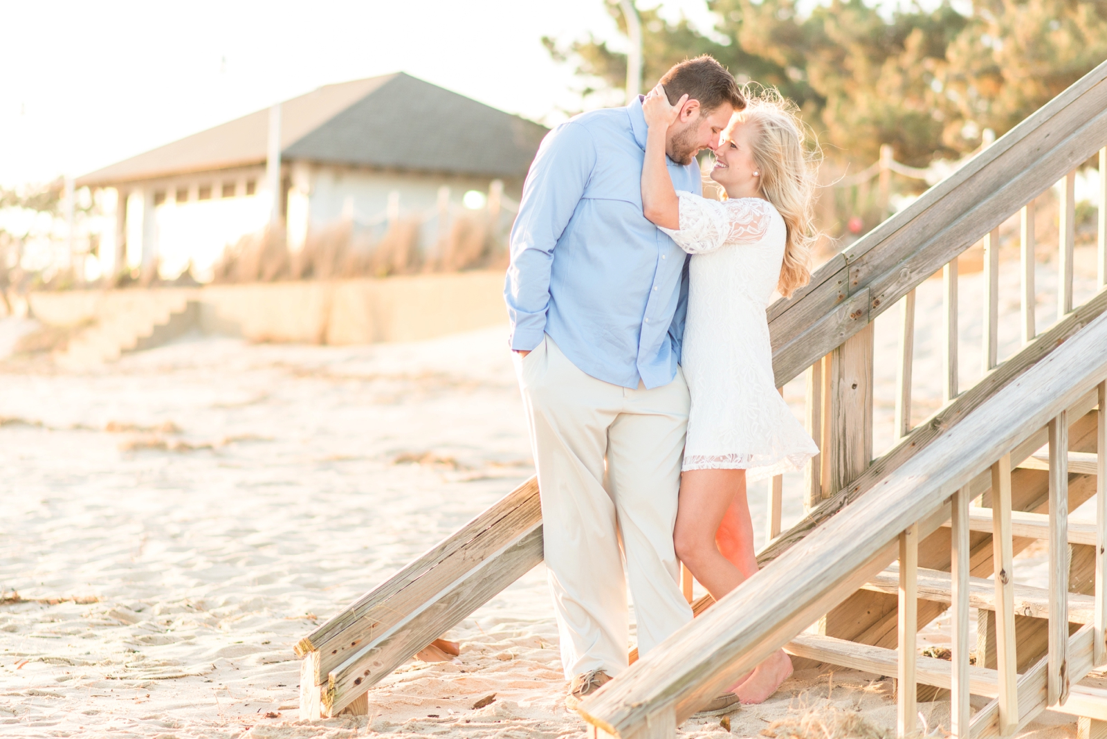 ODU football player and cheerleader stadium engagement session in norfolk virginia