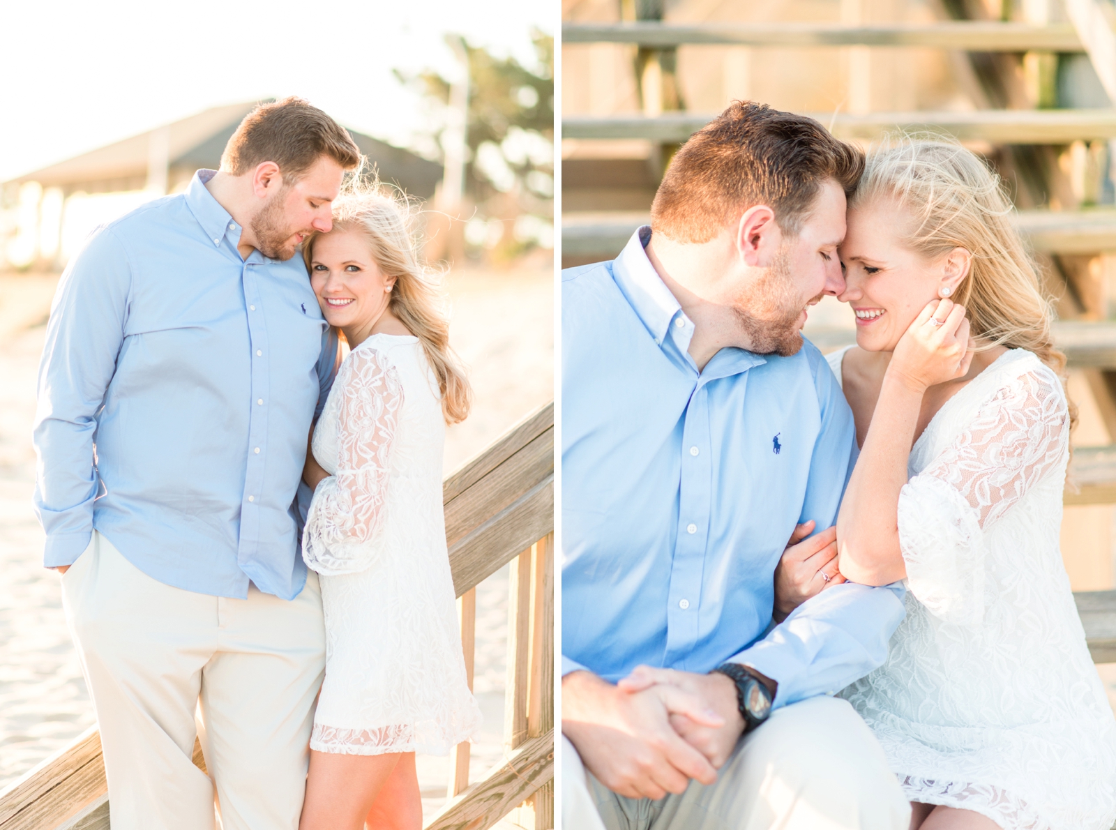 ODU football player and cheerleader stadium engagement session in norfolk virginia