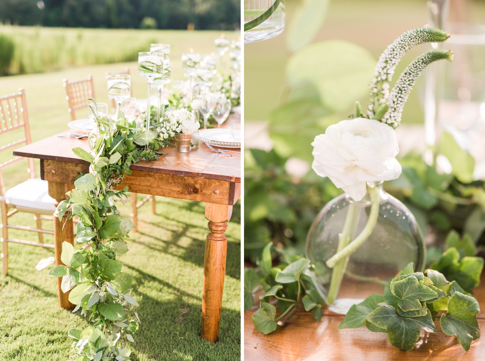 fords colony country club masters golf themed wedding styled shoot inspiration by virginia wedding photographer
