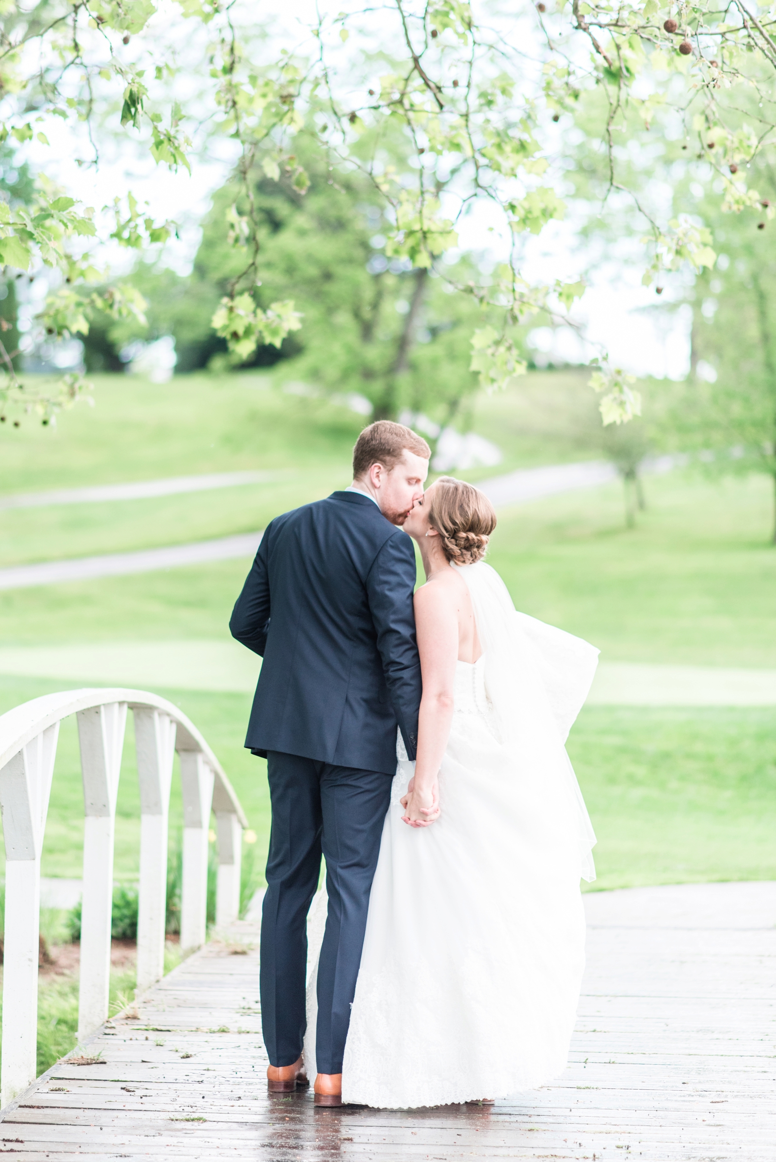 fauquier springs country club warrenton virginia navy and peach spring wedding 