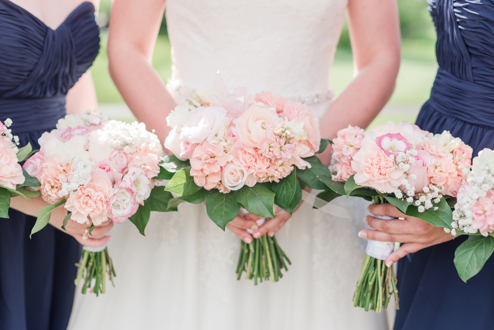 fauquier springs country club warrenton virginia navy and peach spring wedding 