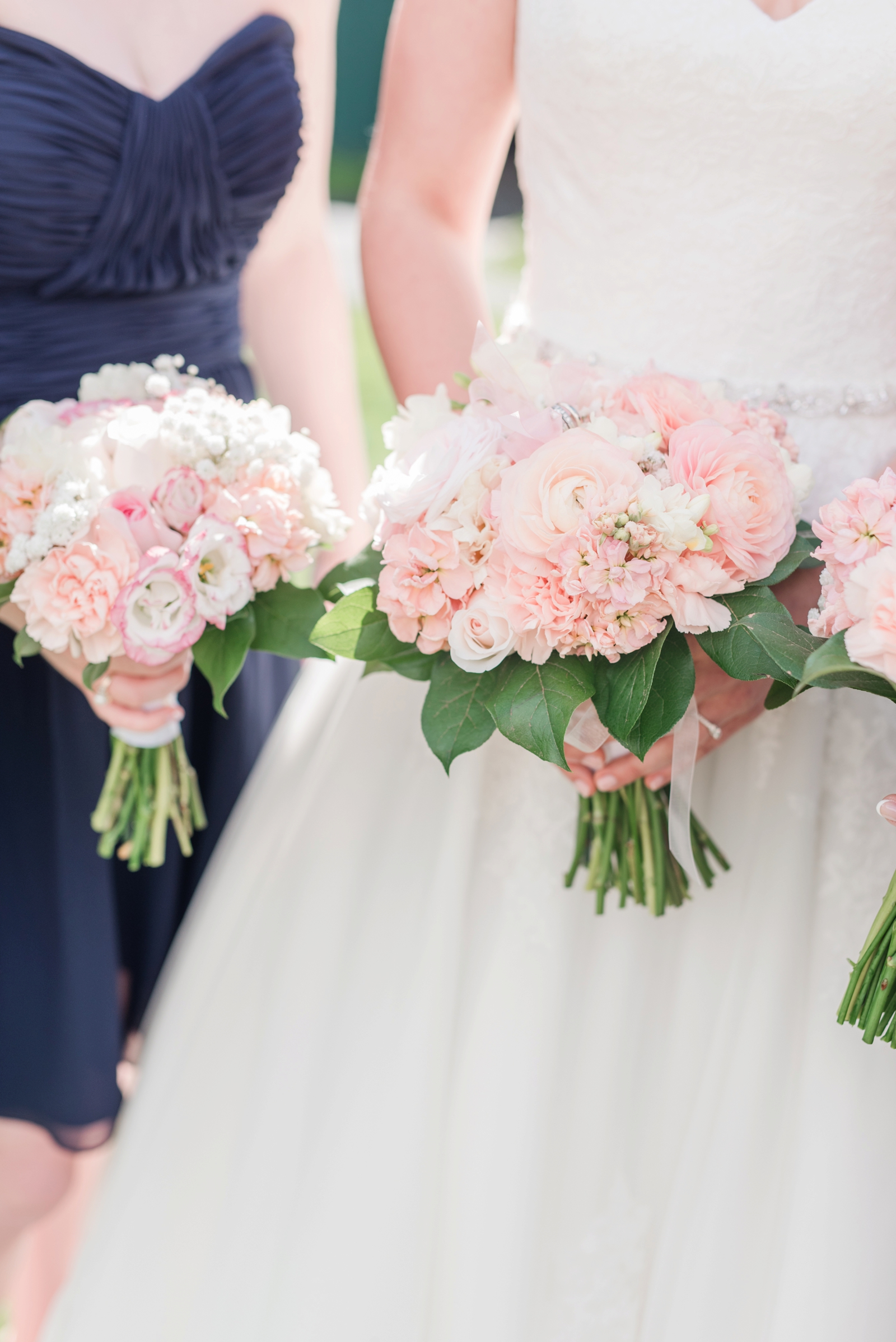 fauquier springs country club warrenton virginia navy and peach spring wedding 