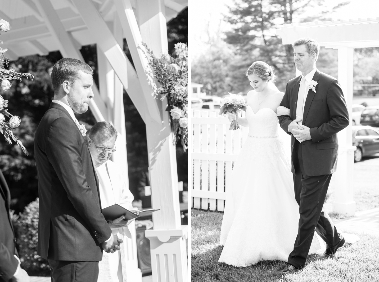 fauquier springs country club warrenton virginia navy and peach spring wedding 