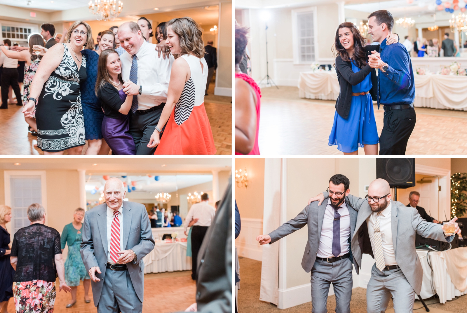 fauquier springs country club warrenton virginia navy and peach spring wedding 