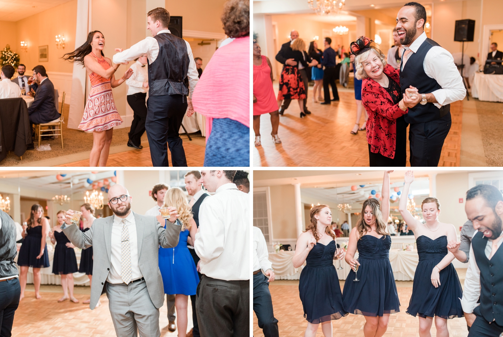 fauquier springs country club warrenton virginia navy and peach spring wedding 