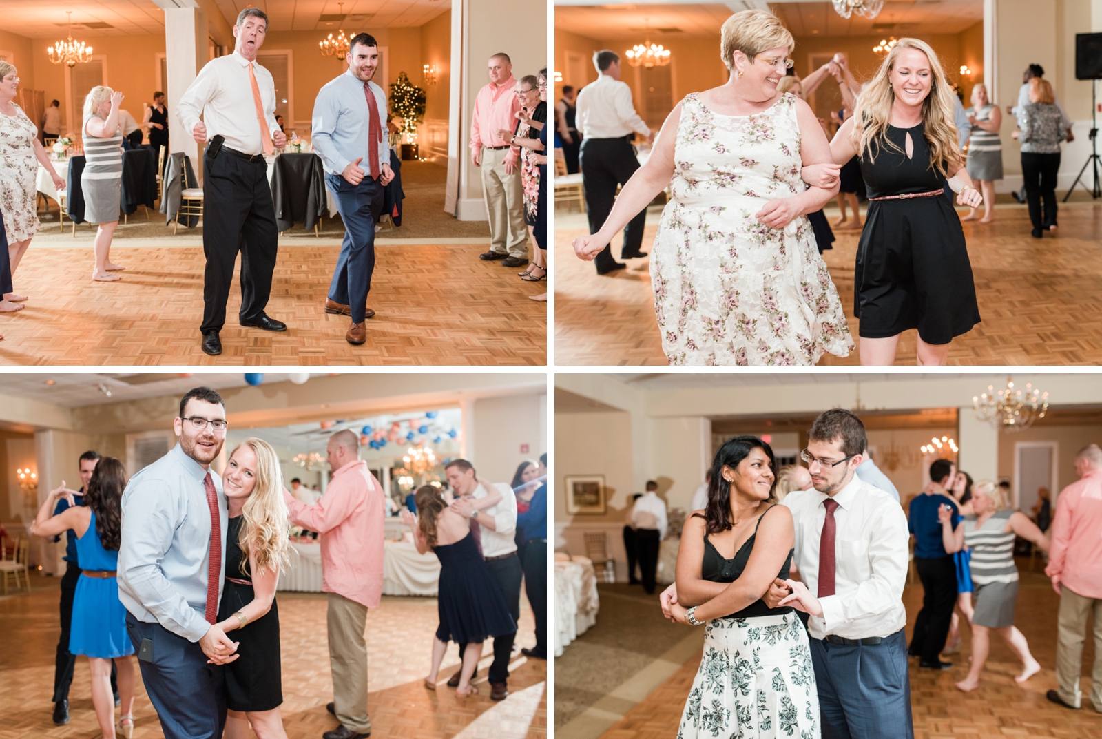 fauquier springs country club warrenton virginia navy and peach spring wedding 