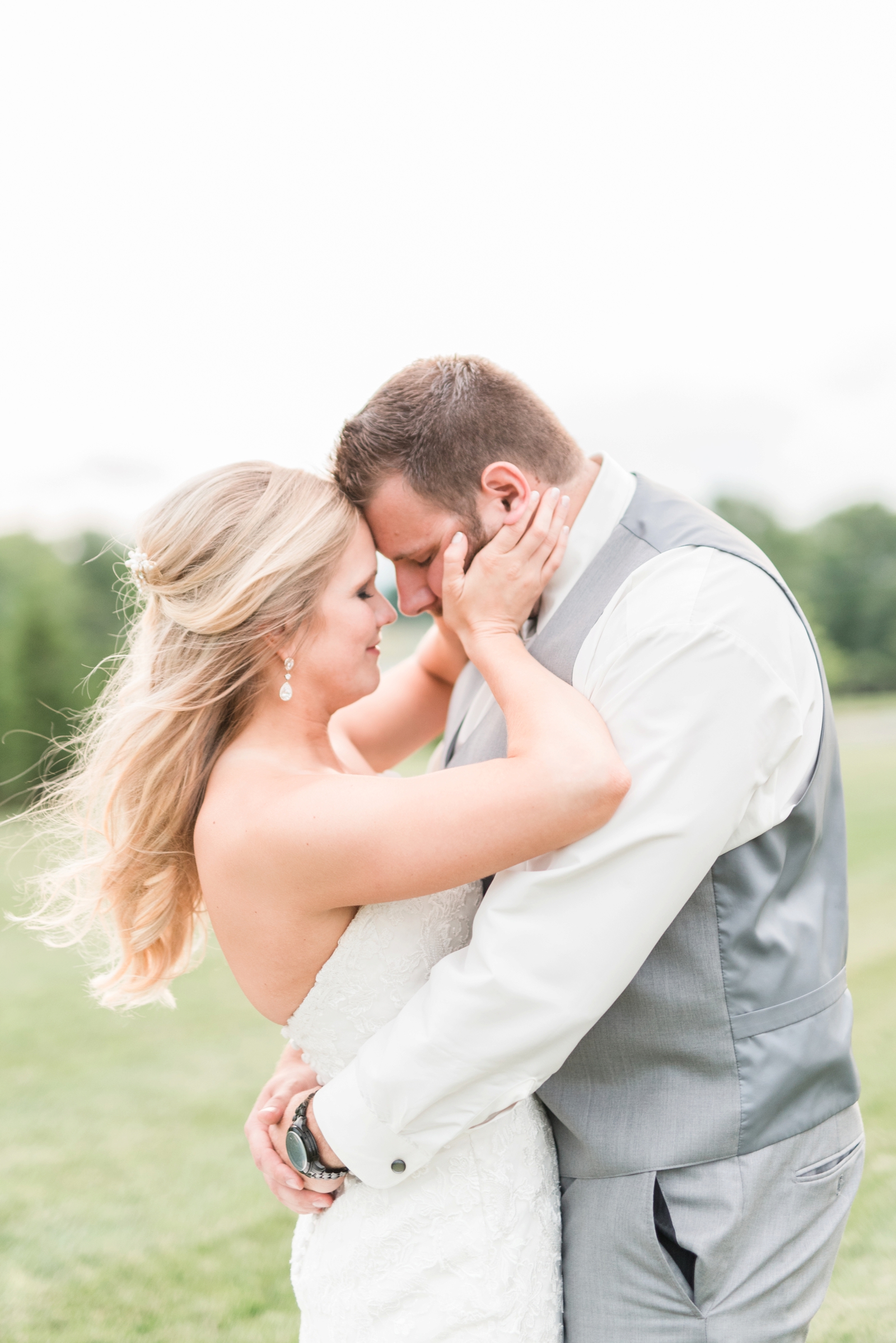 shadow creek virginia blush southern wedding photo