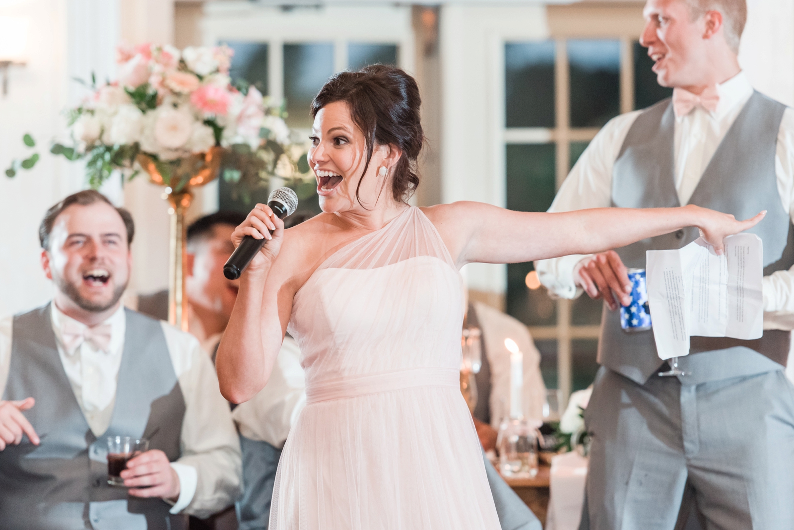 shadow creek virginia blush southern wedding photo