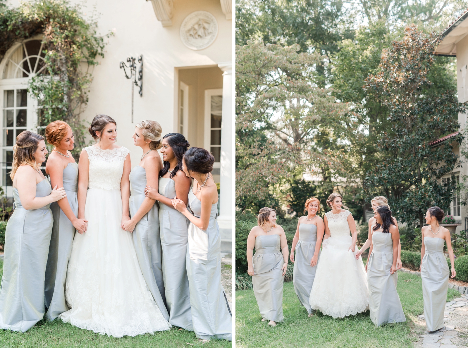 norfolk botanical gardens wedding dusty blue rustic natural elegant