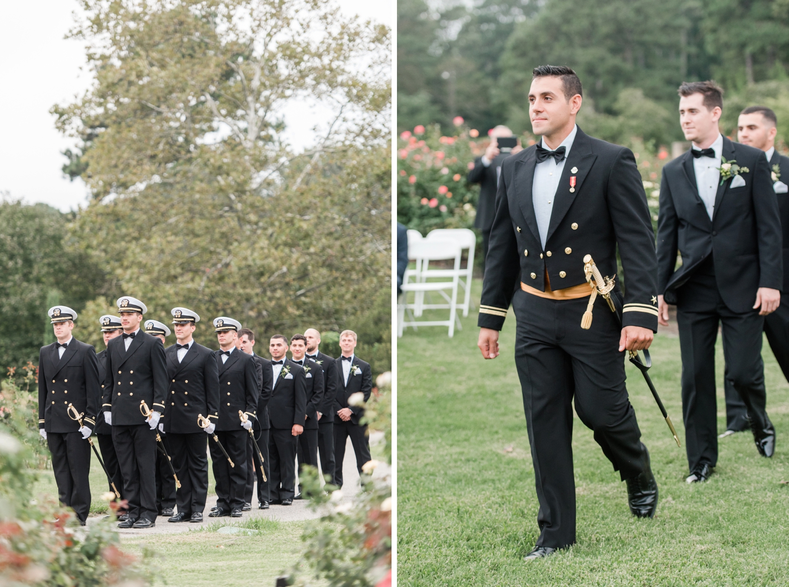 norfolk botanical gardens wedding dusty blue rustic natural elegant