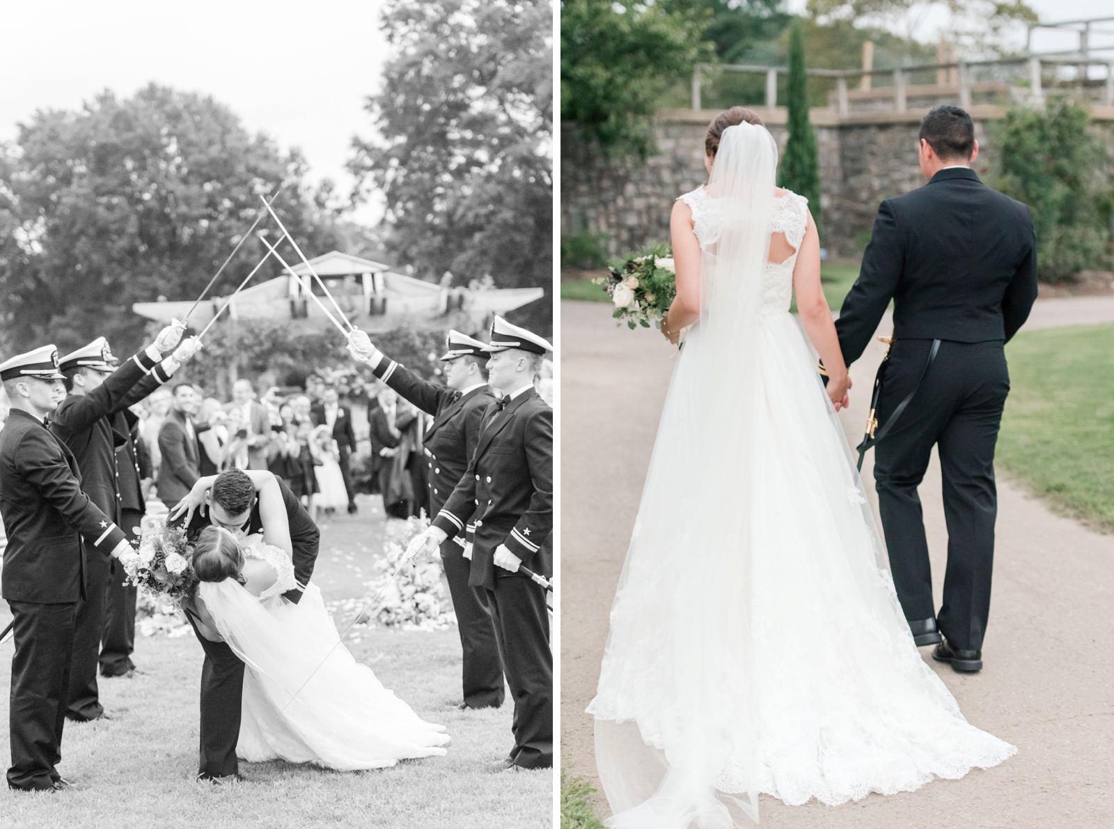 norfolk botanical gardens wedding dusty blue rustic natural elegant